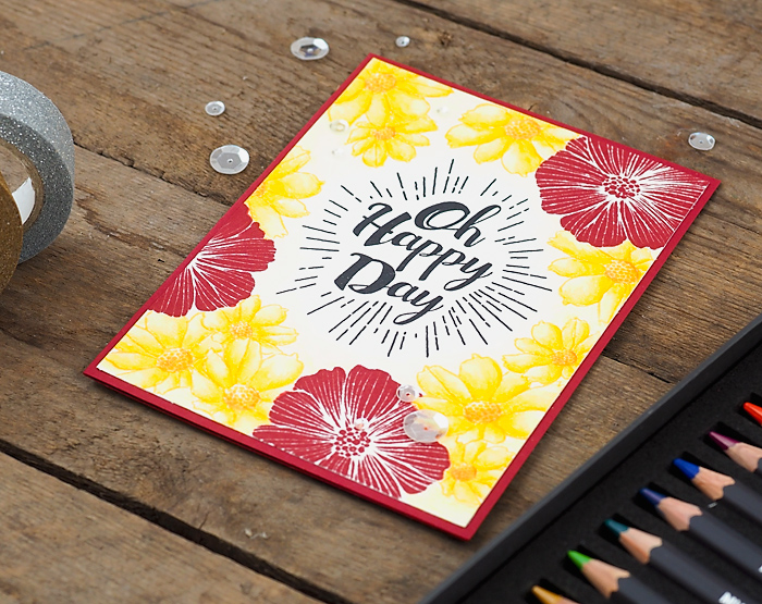 wieesmirgefaellt.de | Oh Happy Day - Simon Says Stamp | Grußkarten Greetingcards