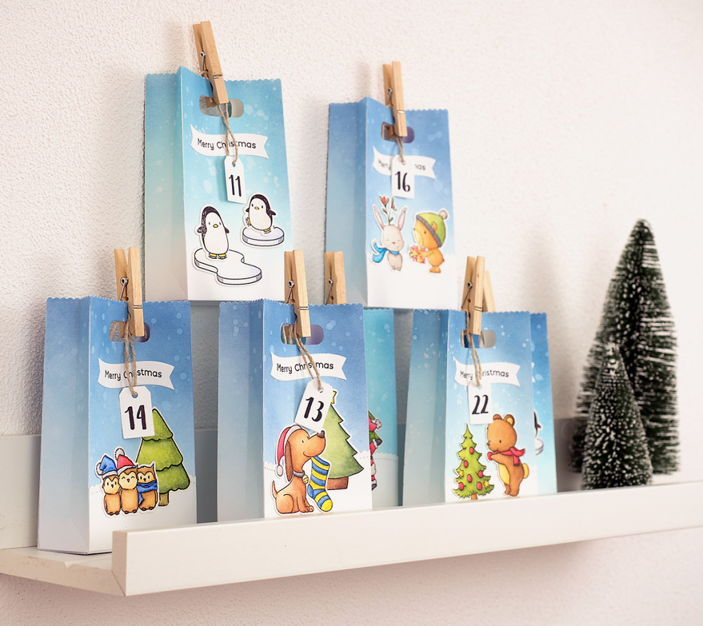 Unser Kinder-Adventskalender 2017 - Geschenke unter 10 Euro | Mama Elephant - Favor Bag